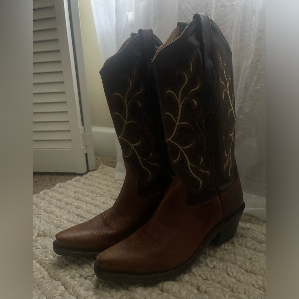 LEATHER BOOTS